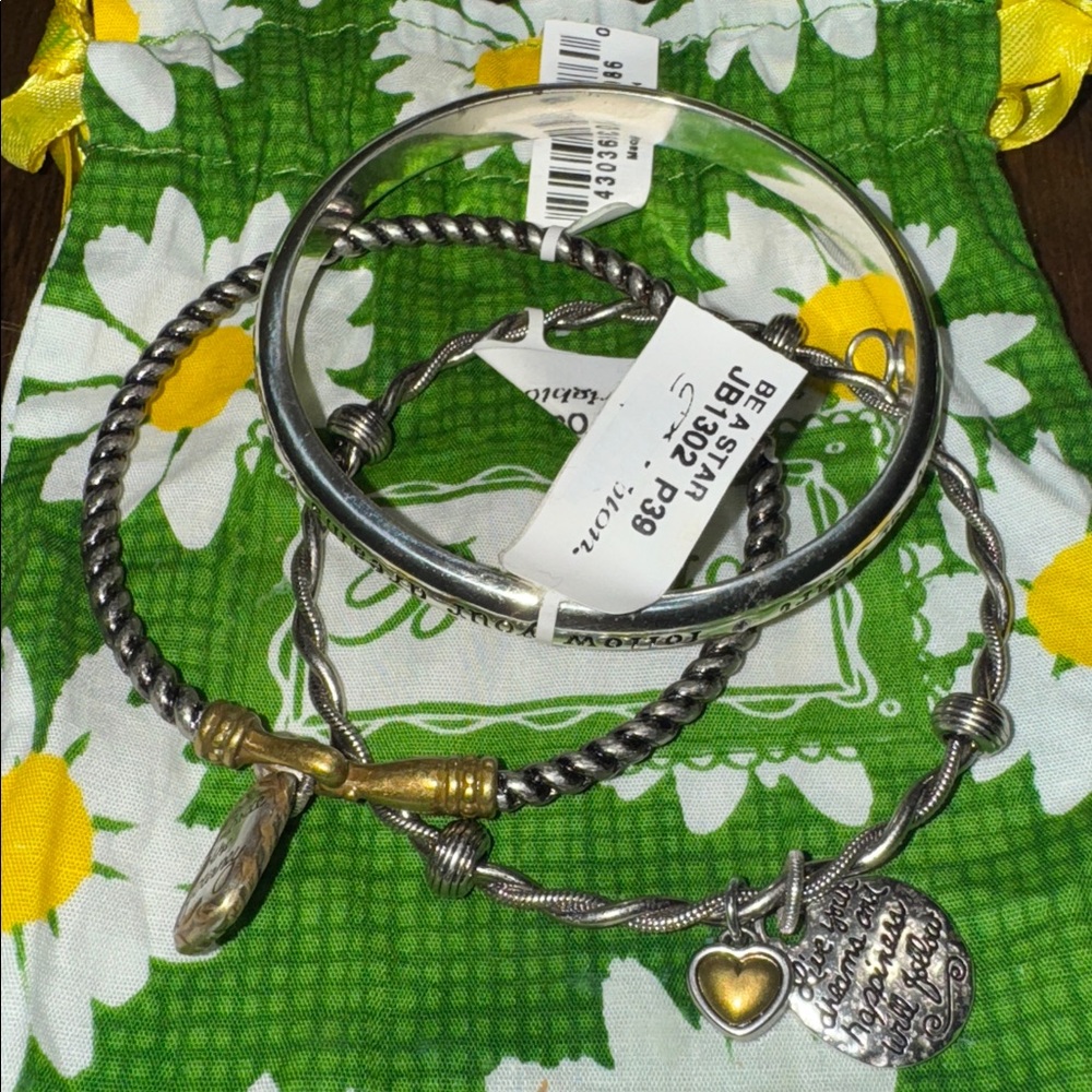 Brighton Silver and Gold Tone Bracelets